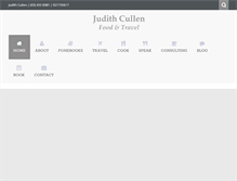 Tablet Screenshot of judith-cullen.com